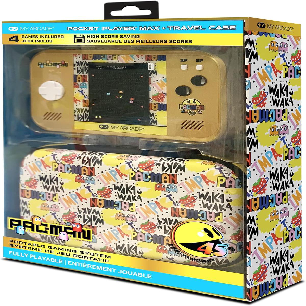Pacman Pocket Player Max 45th Anniversary